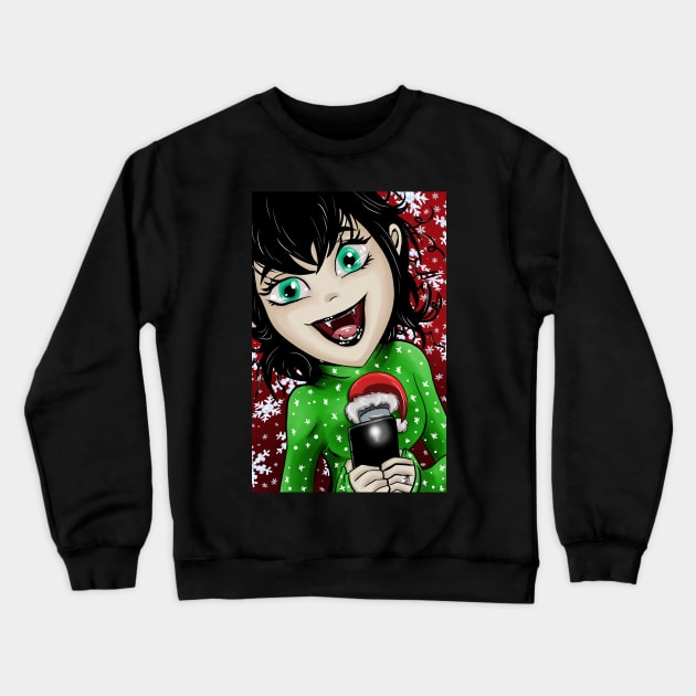 Hotel Transylvania Holidays Crewneck Sweatshirt by OCDVampire